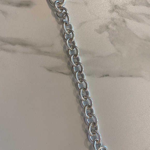 Tiffany and co Retired Heart Clasp Large Link Bracelet - Picture 5 of 5